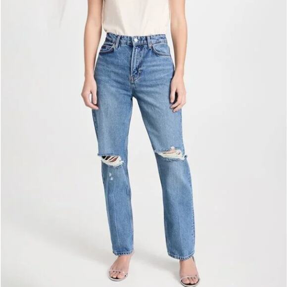 Reformation Denim - REFORMATION Selena High Rise Relaxed Jeans Sz 26 {A33}